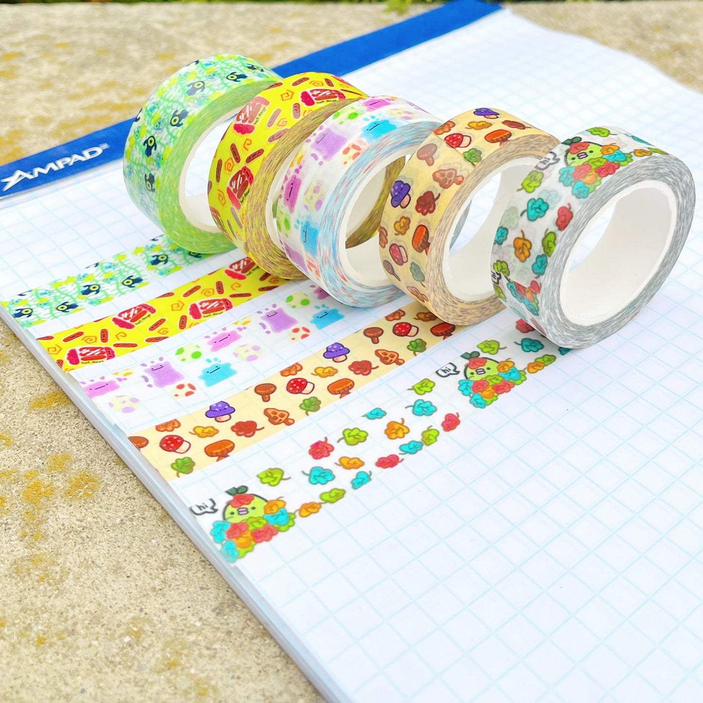 Fungi Forage - Washi Tape