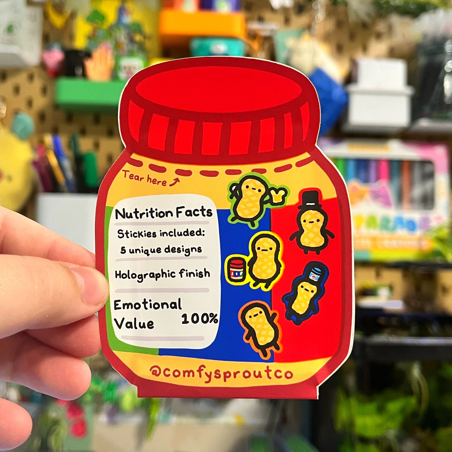 Peanut Peeps Jar