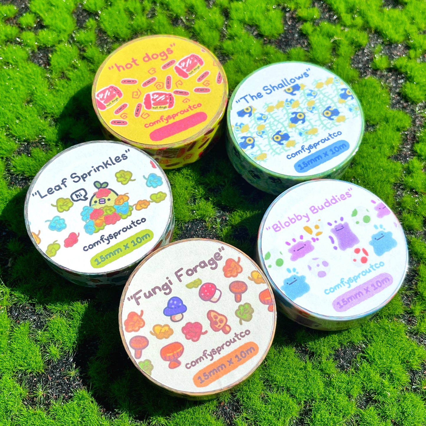 Fungi Forage - Washi Tape