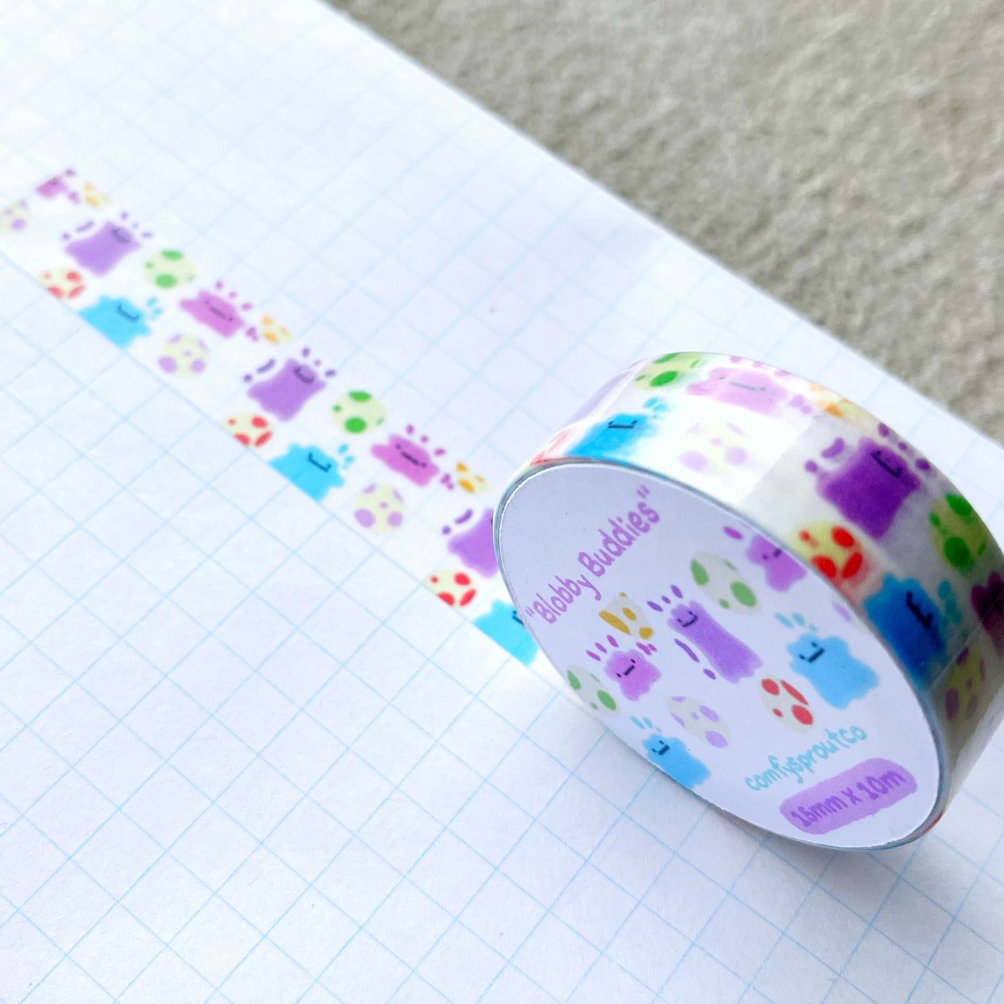 Blobby Buddies - Washi Tape