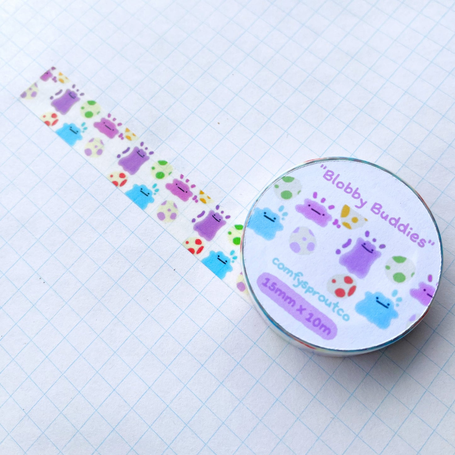 Blobby Buddies - Washi Tape