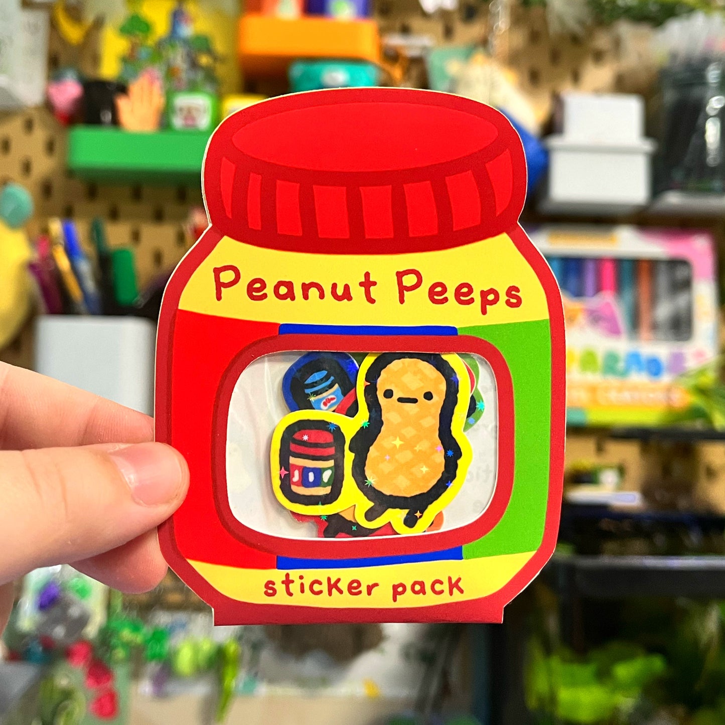Peanut Peeps Jar