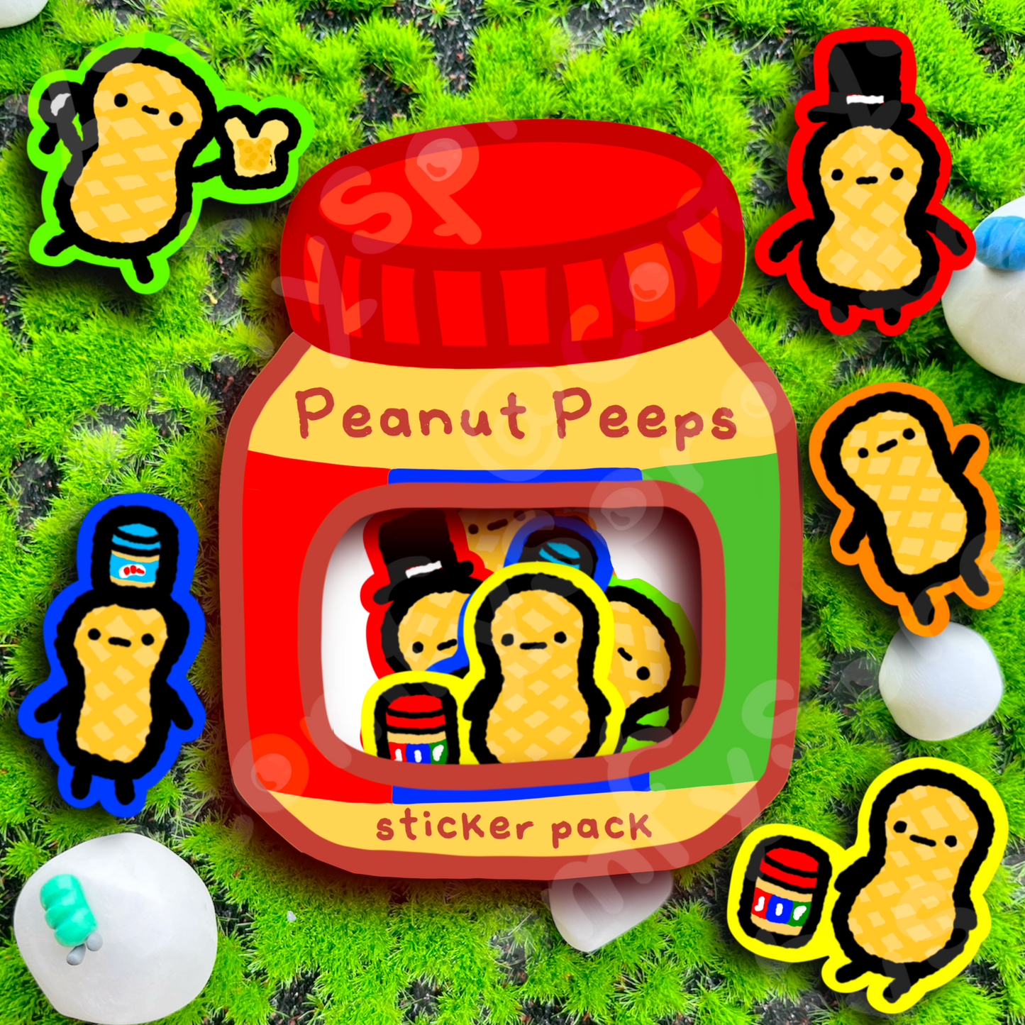 Peanut Peeps Jar