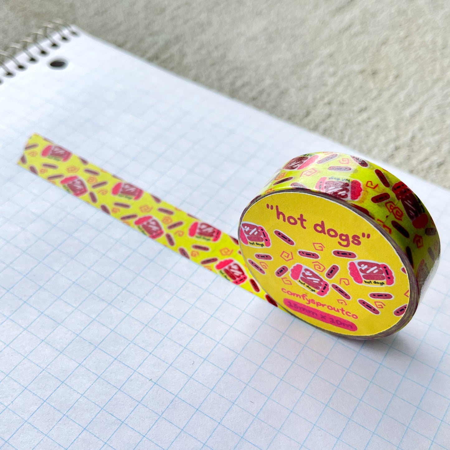 Hot Dog - Washi Tape