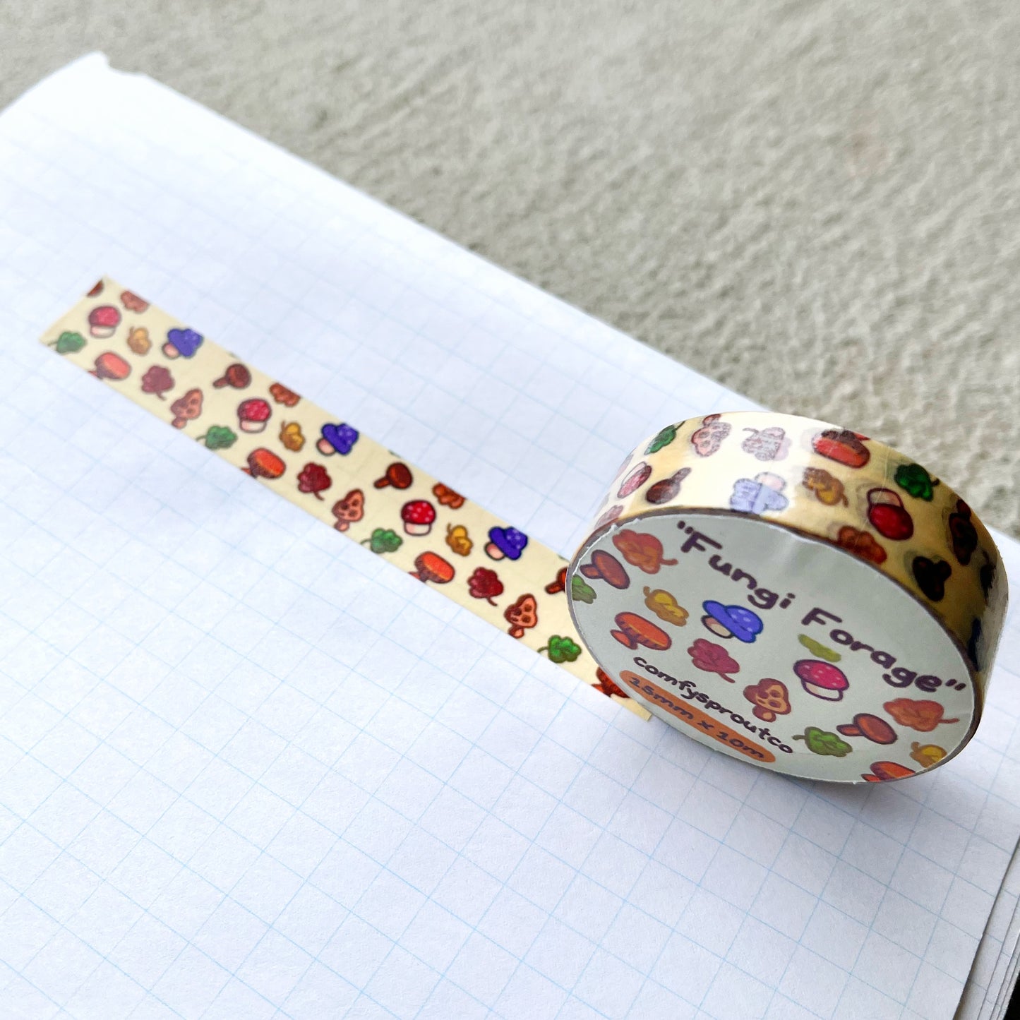 Fungi Forage - Washi Tape
