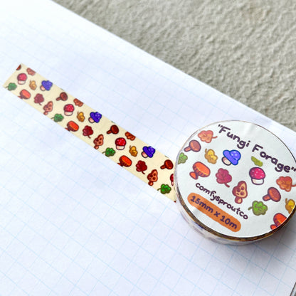 Fungi Forage - Washi Tape
