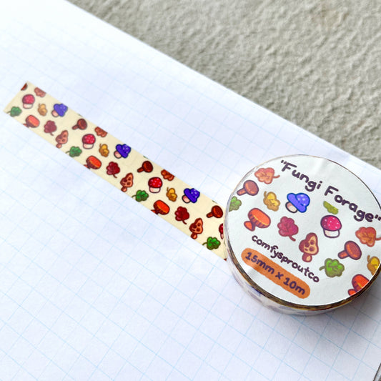Fungi Forage - Washi Tape