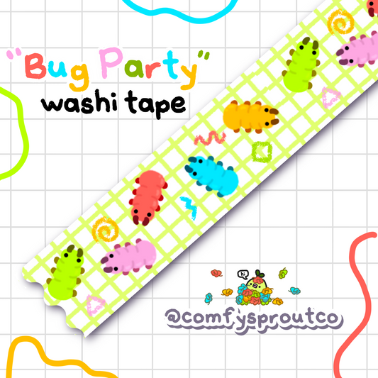 Bug Party - Washi Tape