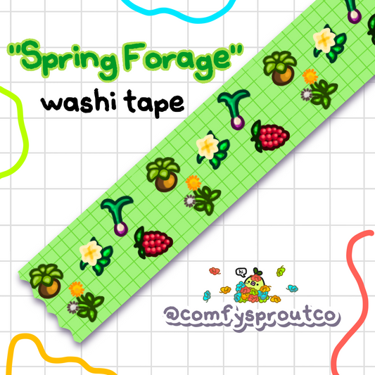 Spring Forage - Washi Tape