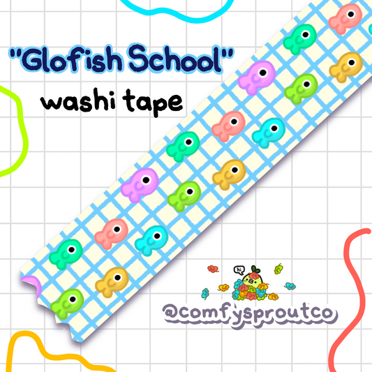 Glofish School - Washi Tape