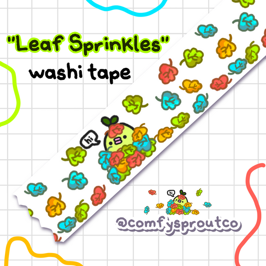 Leaf Sprinkles - Washi Tape