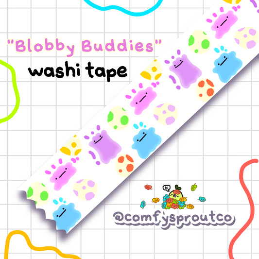 Blobby Buddies - Washi Tape