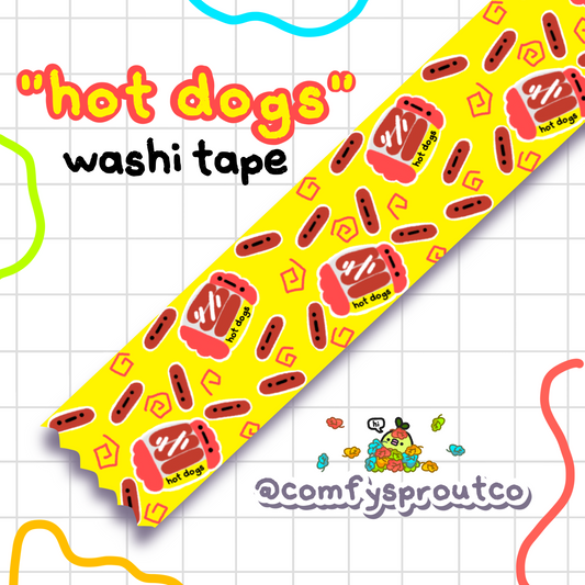 Hot Dog - Washi Tape