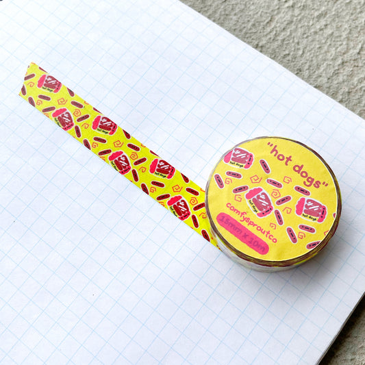 Hot Dog - Washi Tape