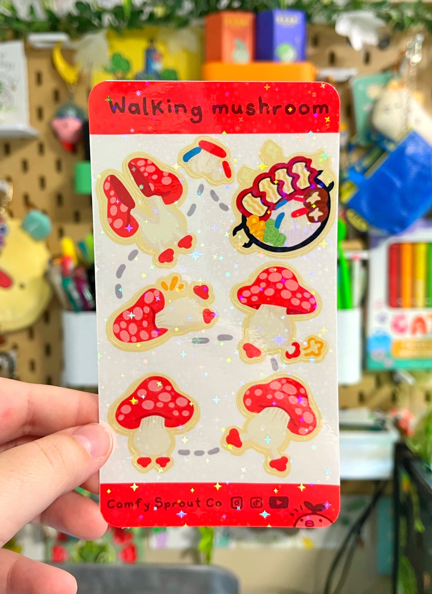 Walking mushroom