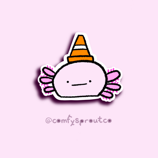 Axolotl with Hat