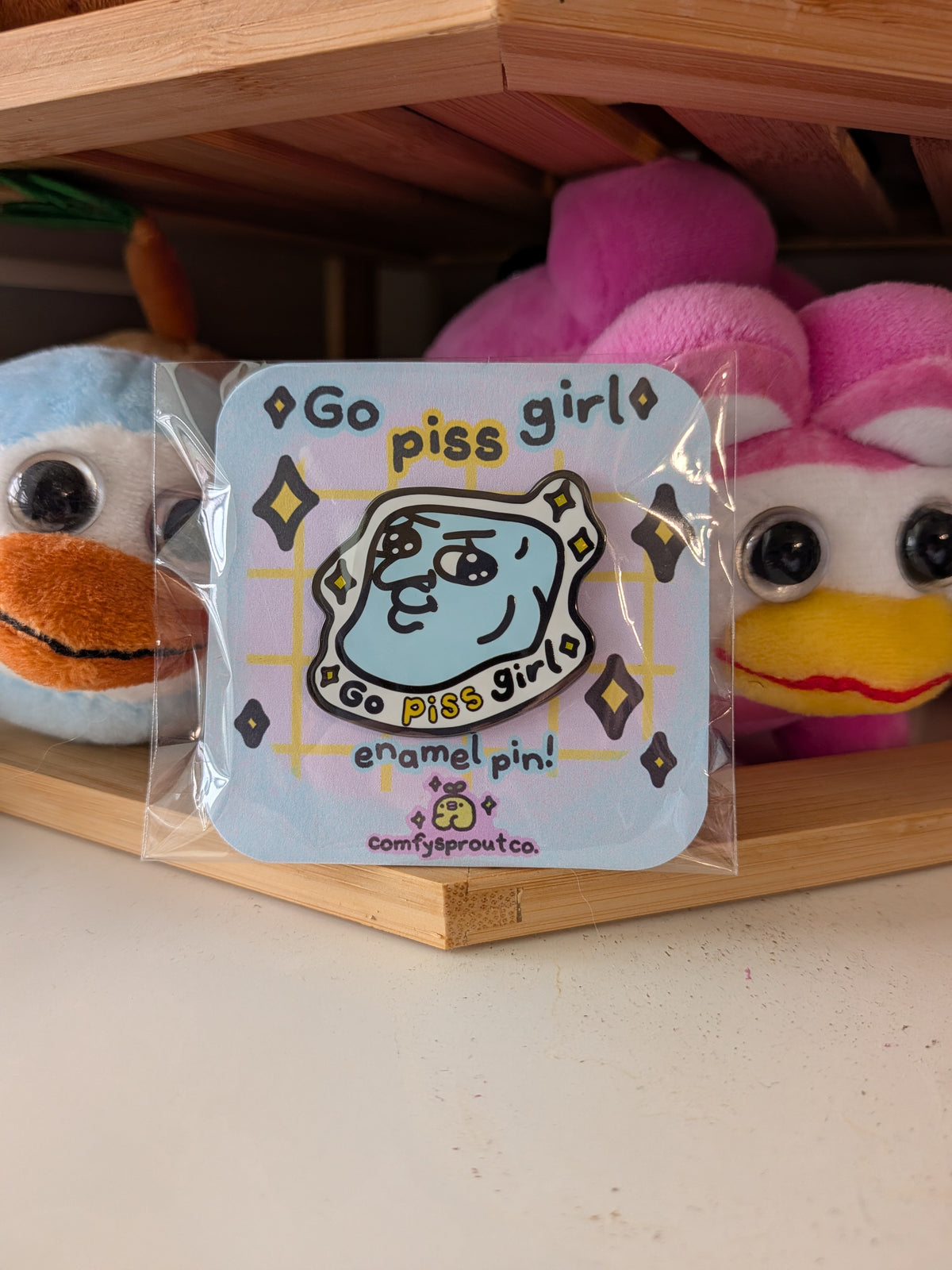 Go Piss Girl Pin✨🧚