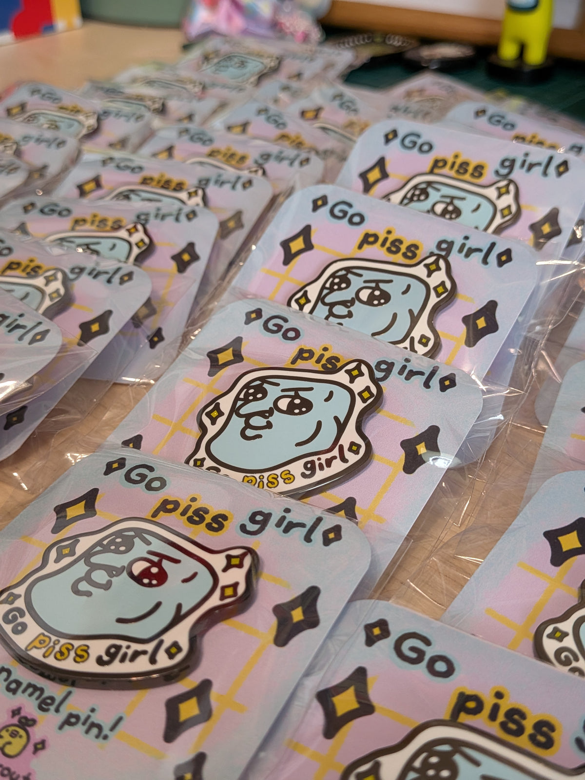 Go Piss Girl Pin✨🧚