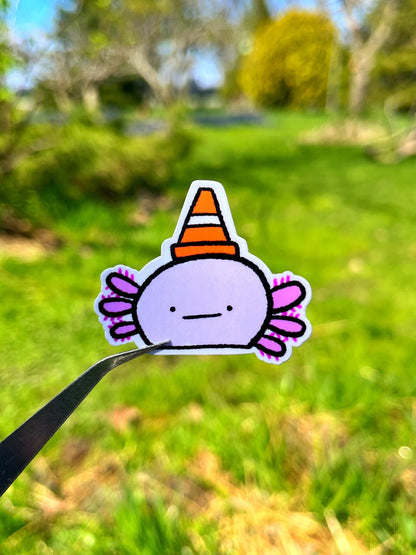 Axolotl with Hat