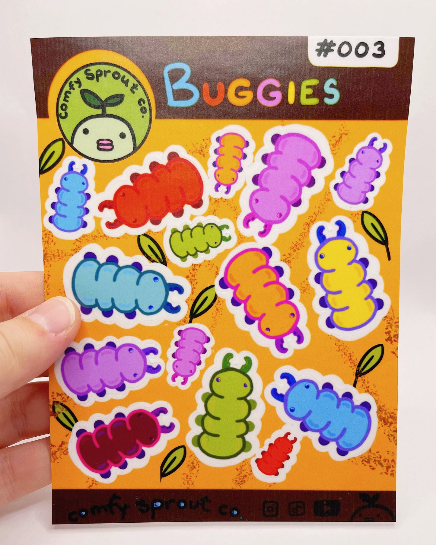 Buggies Sticker Sheet