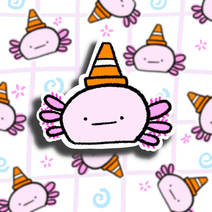 Axolotl with Hat