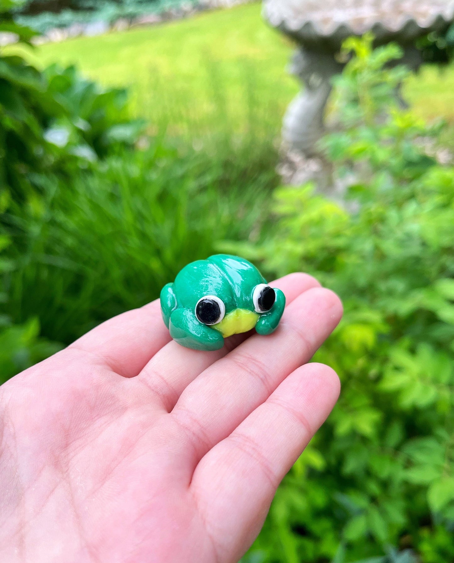 Plushie Frog Figurine