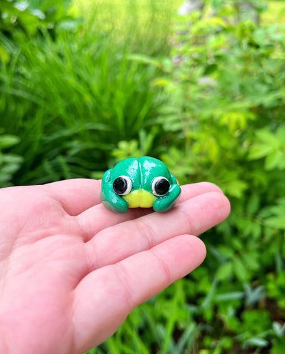 Plushie Frog Figurine