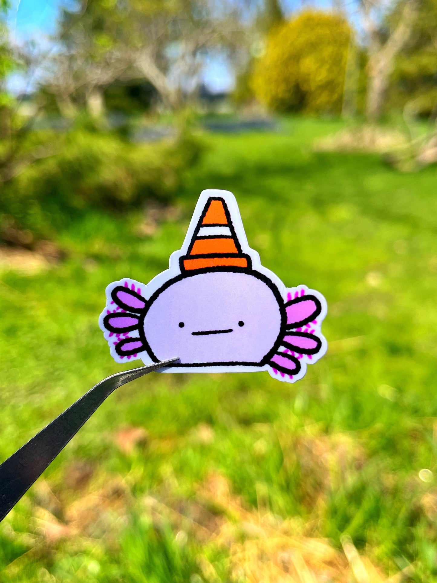 Axolotl with Hat