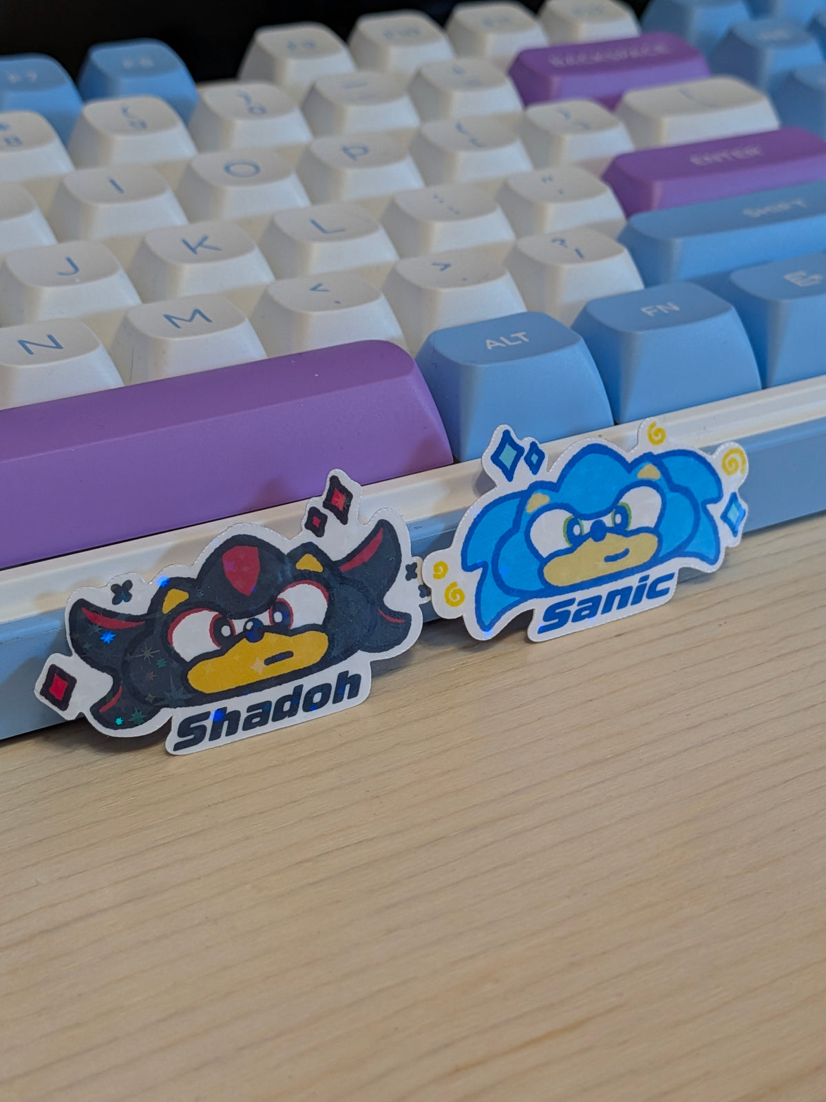 Sanic & Shadoh🩵🖤